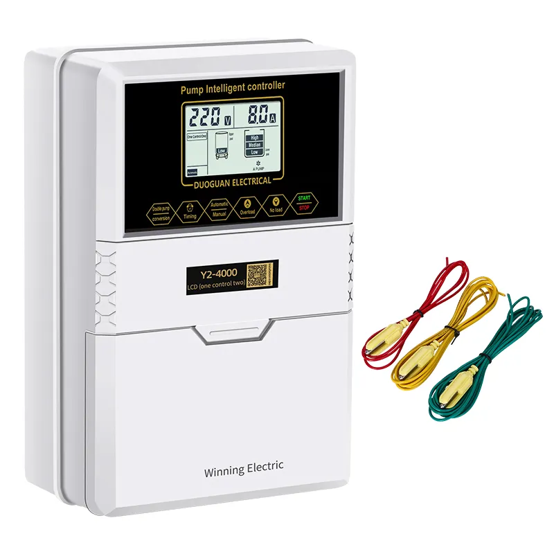 Painel de controle da bomba de esgoto submersível de 7,5 kw