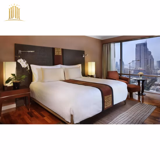 Grupo de quarto personalizado da mobília do hotel da mobília superior do hotel do projeto moderno