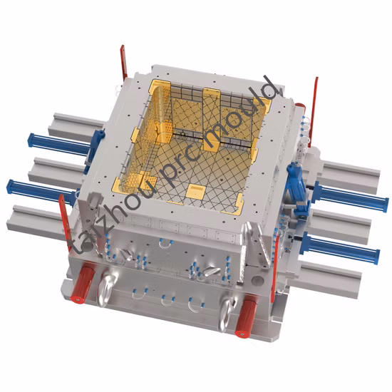 Molde de injeção industrial plástica personalizada do caixote do lixo da caixa da caixa da pálete