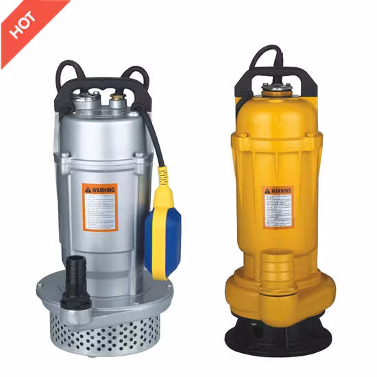 Bomba de água submersível popular de boa qualidade Qdx com marcação CE