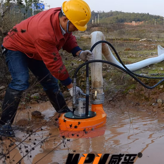 Bomba submersível de lama hidráulica portátil de cabeça alta de 4 polegadas à venda